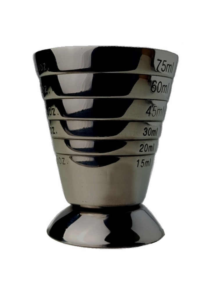 Multi Level Jigger Black Chrome | NZ