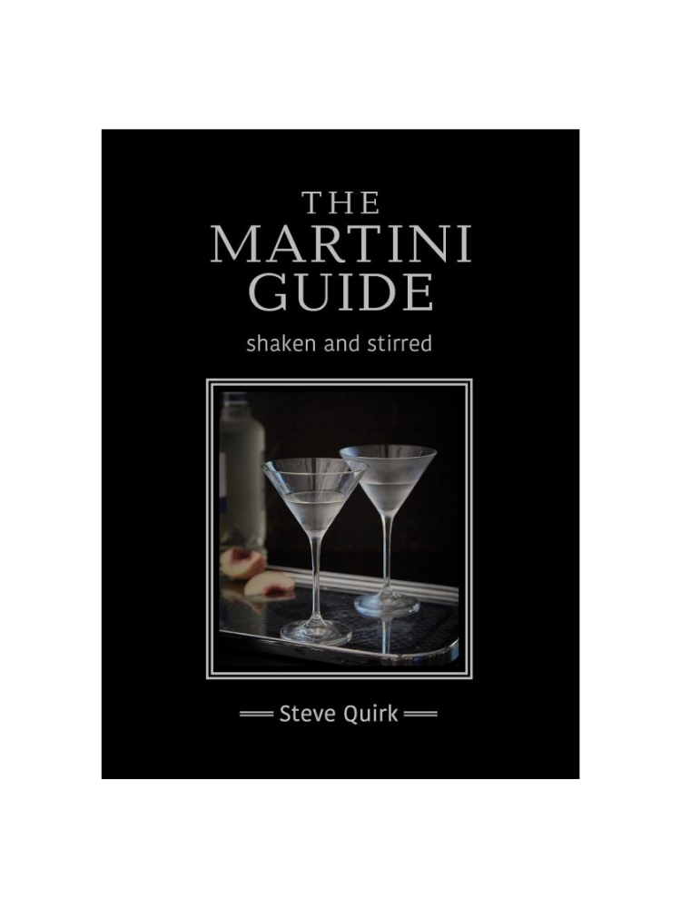 The Martini Guide by Steve Quirk Martini Recipe Book NZ
