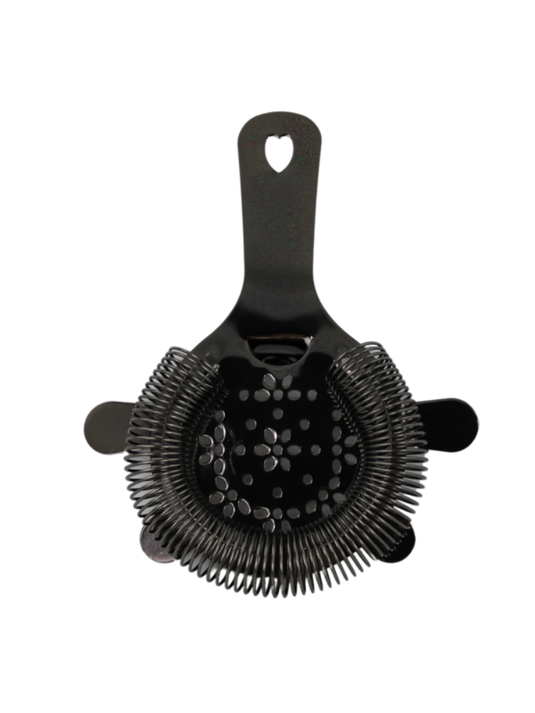 Black Chrome 4 Prong Hawthorne Strainer | Bar Tools and Barware | New Zealand