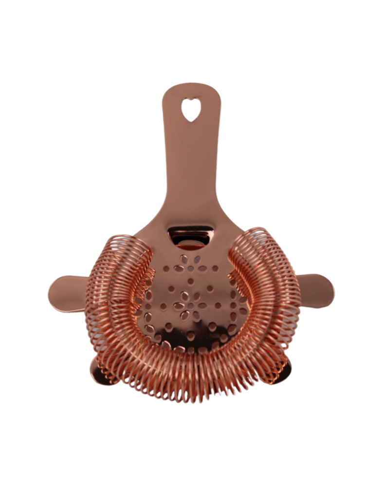 Copper 4 Prong Hawthorne Strainer | Essential Bar Tools and Barware | New Zealand