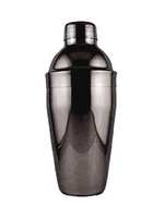 3 Piece Cocktail Shaker in Black Chrome | Barware and Bar Tools | NZ