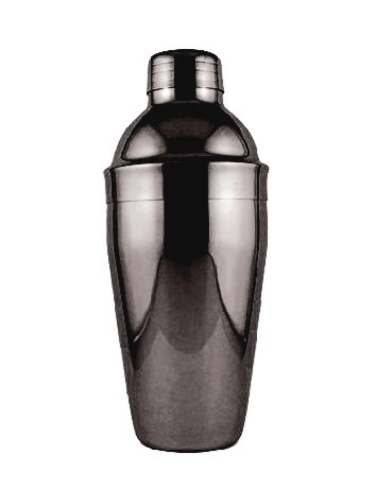 3 Piece Cocktail Shaker in Black Chrome | Barware and Bar Tools | NZ